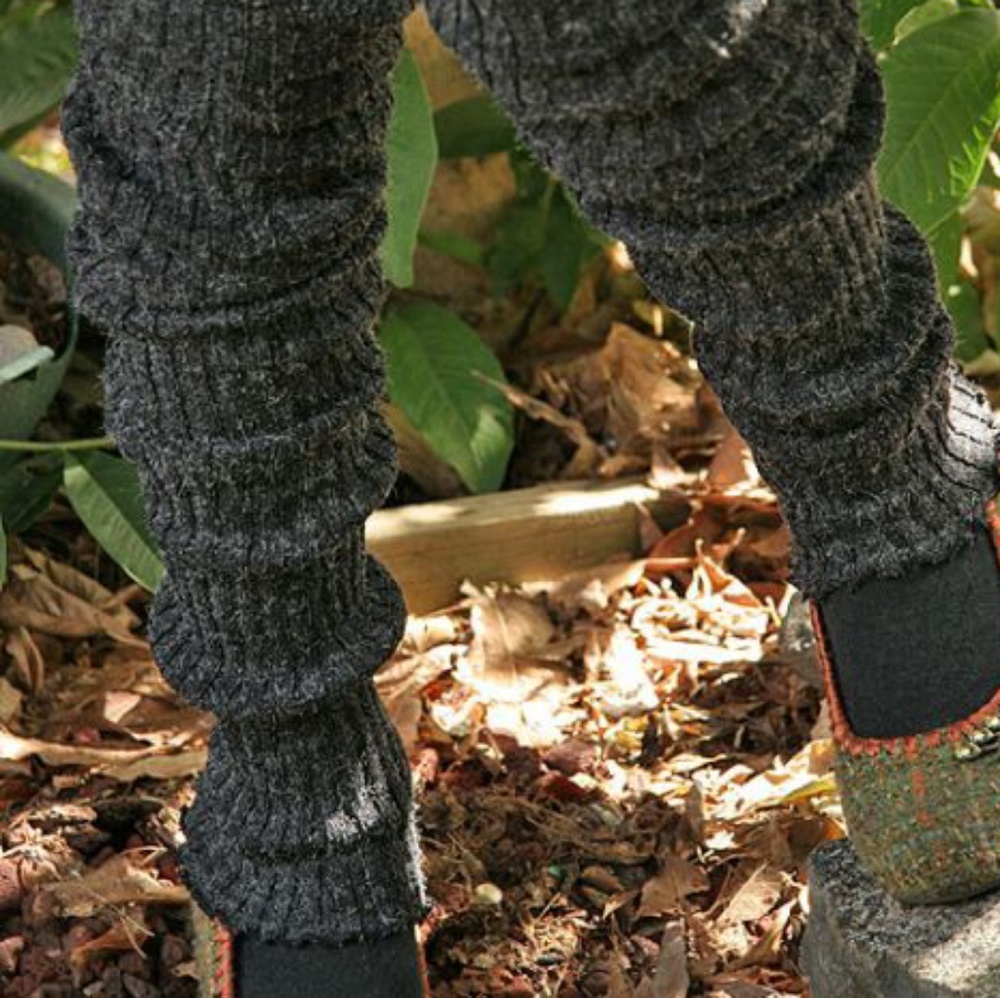 Super-Long Ribbed Leg Warmers